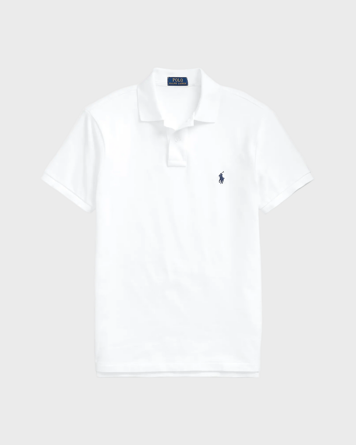 Mesh Polo Shirt | White