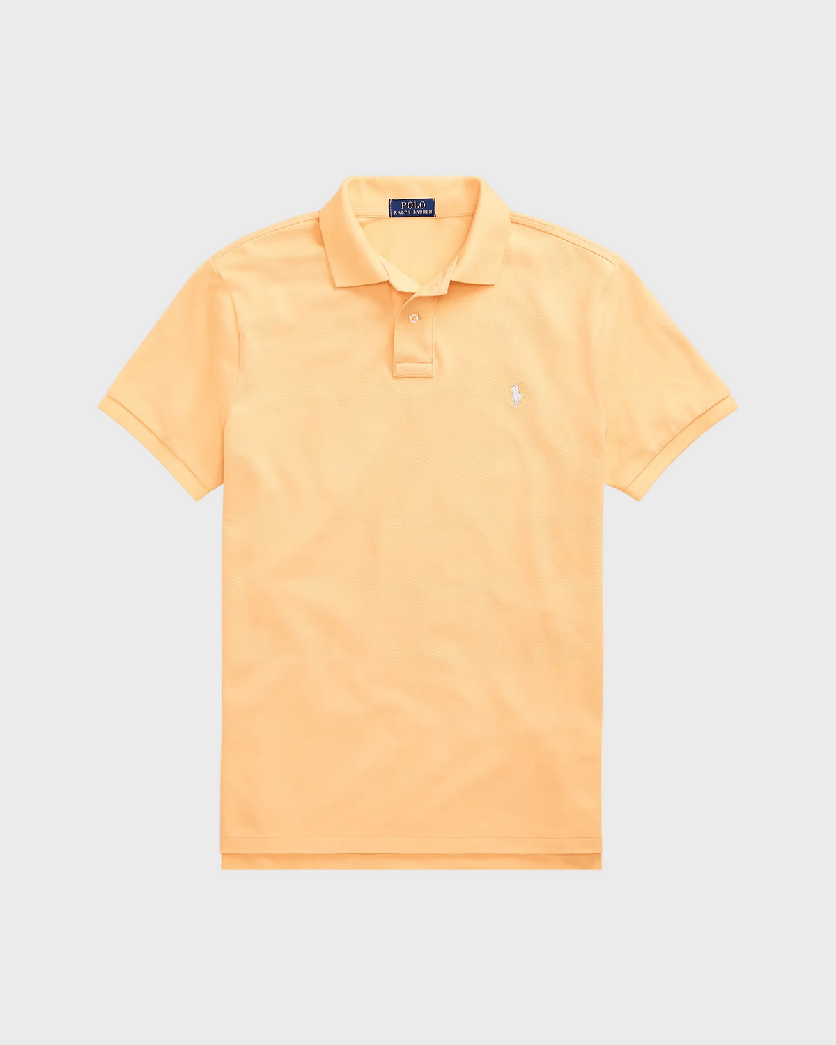 Mesh Polo Shirt | Orange