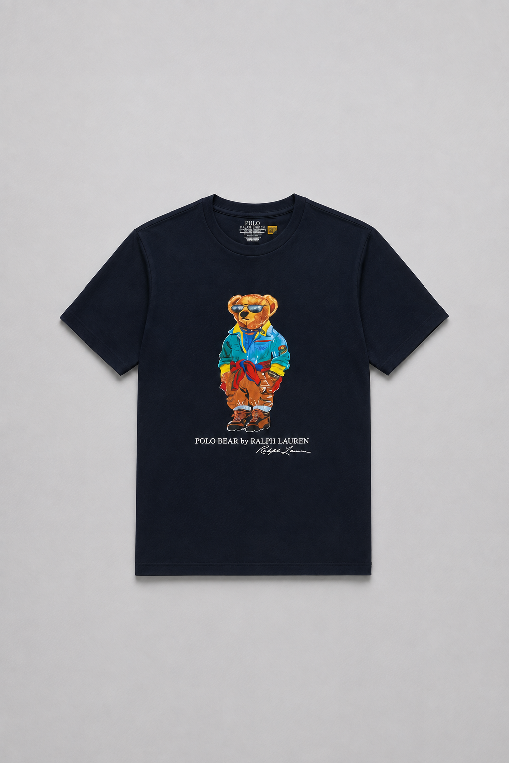 Polo Bear Tees | Black / Denim
